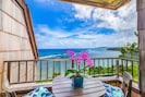 Private Lanai with patio set to take in the sights!