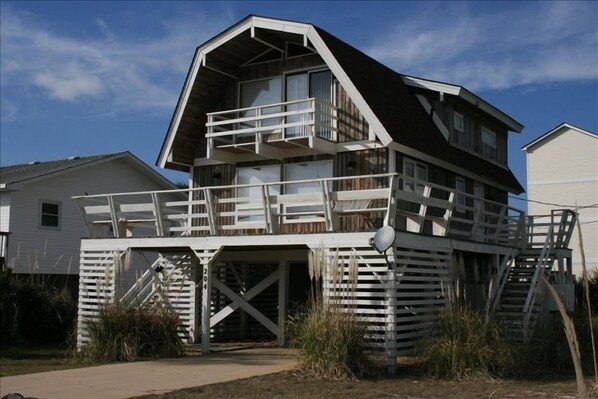 OUTSIDE VIEW OF THE HOUSE