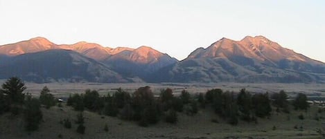 The views from the Guest House