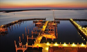 Docks at dusk 