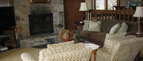 Living Room facing Dining Area