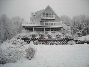 Great hill to go sledding on!