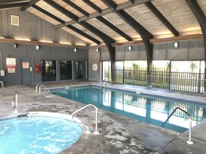 Indoor pool and hot tub, Windward Pointe, Orange Beach, Alabama