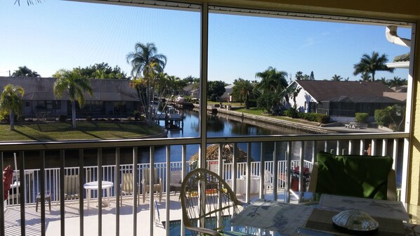 Relax on the lanai and watch the dolphins swim by!