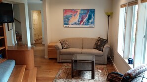Living Room - showing the sofabed