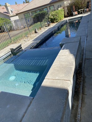 Back yard area