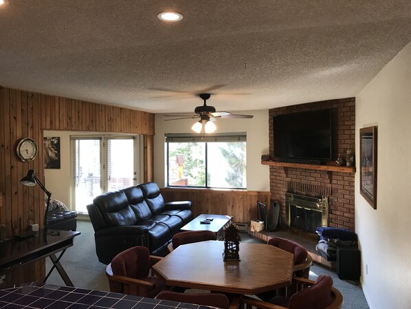 Front Room with views off the deck.