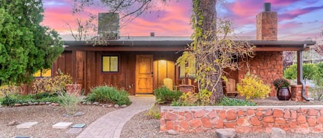 Located steps away from Uptown Sedona. Breathtaking sunset views.