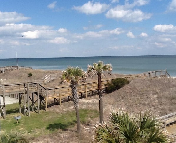 Ocean view from the front deck