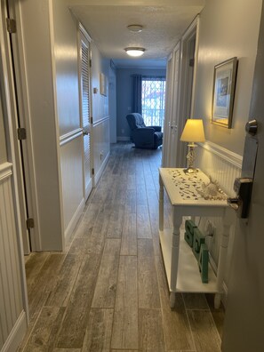 Hall view into the condo