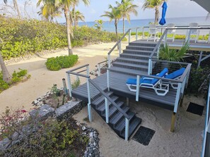 Your gonna love the new decking and stainless wire rails!  BEAUTIFUL VIEW.