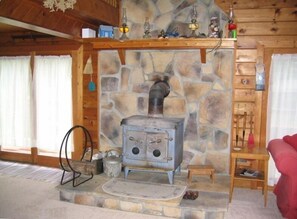 Wood Burning Stove for chilly nights!