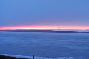 early morning sunrise
