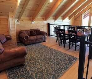 Open, airy loft with an amazing view!