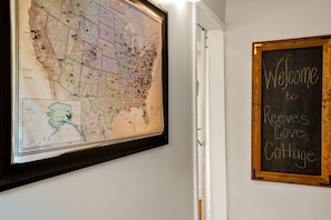 Entryway...mark your spot