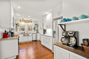 Well stocked kitchen