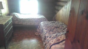 One of three twin rooms