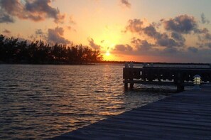 Sunset at Kaibo Dock