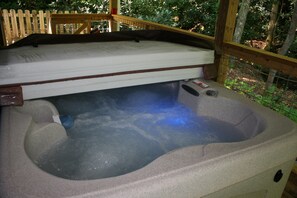 Hot tub is ready!