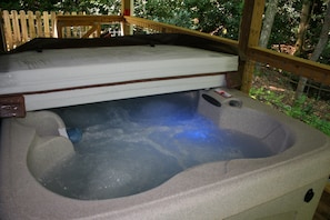 Hot tub is ready!