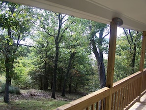 view from deck