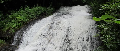 Ledford Falls, rushing and full with spring thaws!