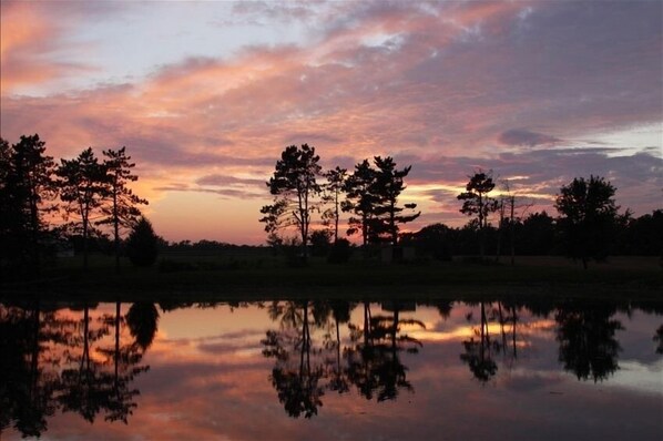 Sunset on the lake