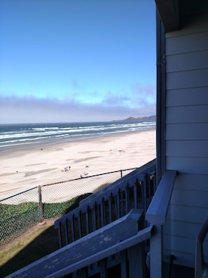 Looking up North shore from patio