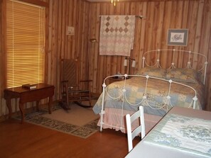 Front bedroom with attached bath!