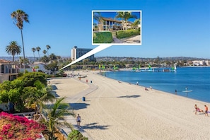 Prime location right on Mission Bay