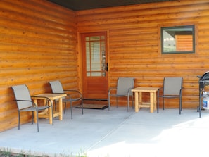 The Eagles Nest at Yellowstone patio.