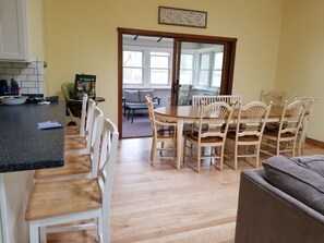 Breakfast Bar from Kitchen and Dining area of Great Room