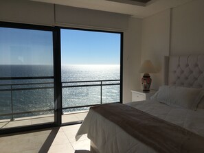 Master bedroom overlooking the ocean