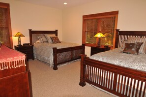 Bedroom suite with Queen beds