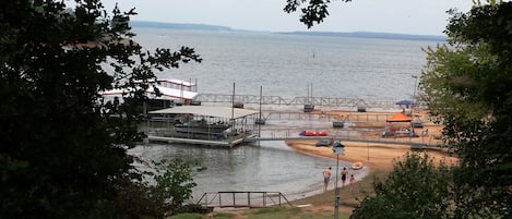 Swimming area. View from Deck/Summer