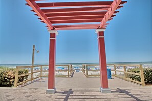 Walkway to the beach