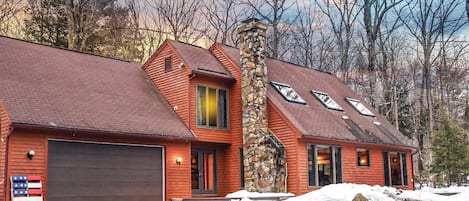 Welcome! Our 5-bedroom home sits at the edge of White Mountain National Forest