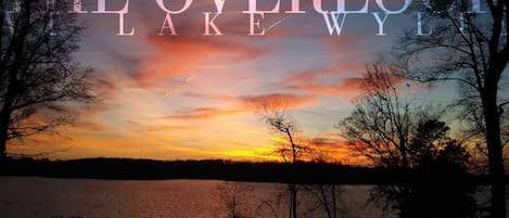 Sunsets are breathtakingly incredible at the Overlook of Lake Wylie!