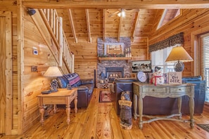 Living Room - Cathedral Ceilings
