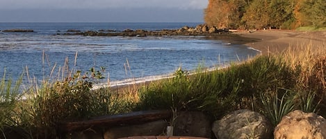 View of Slip Point from our backyard