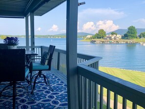 Enjoy beautiful views and privacy from our wrap-around deck.