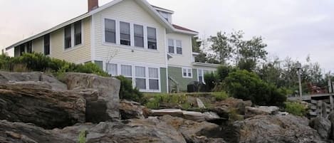 View of cottage from shore