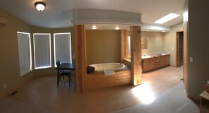 Master Bath (Soaking Tub & Sink & Vanity area)