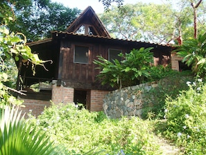 main house from below