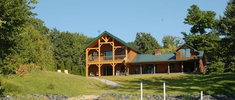 View of Lakehouse from the lake