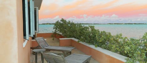 VIEW OF ELIZABETH HARBOR from Unit C patio