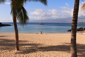 Access to private owner's beach.