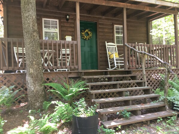 Welcome to our quaint cabin.