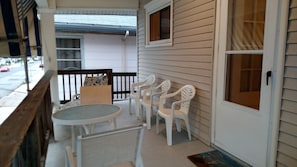 front porch, other view

