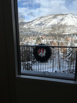 View from living room